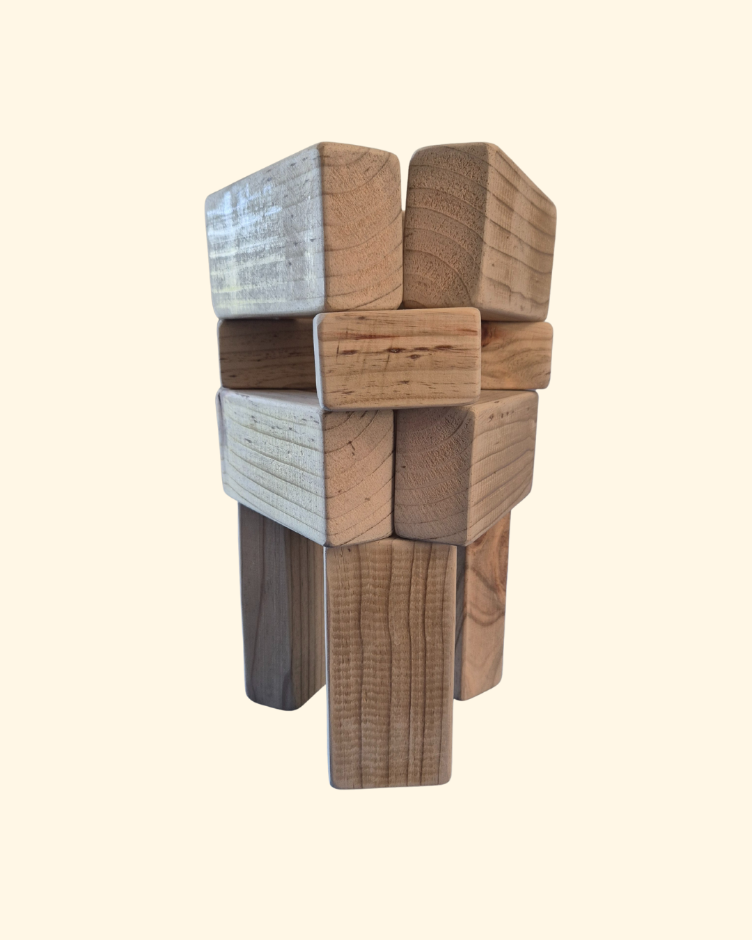 Large Wooden Bricks – Montessori-Inspired Building Blocks - Free Delivery
