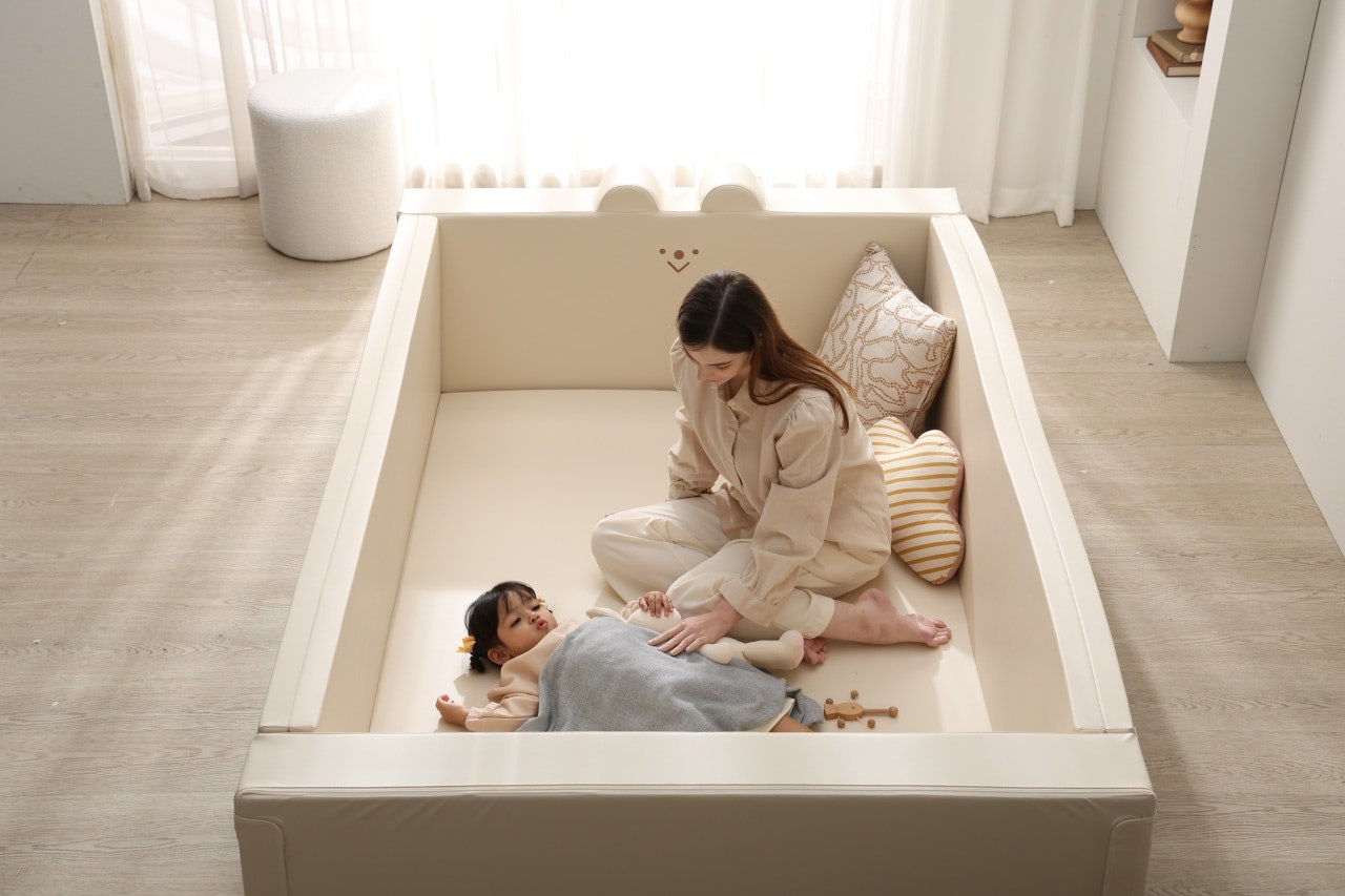 Family Bumper Bed - Baby Bed, Floor Mat, Play Area and Sofa