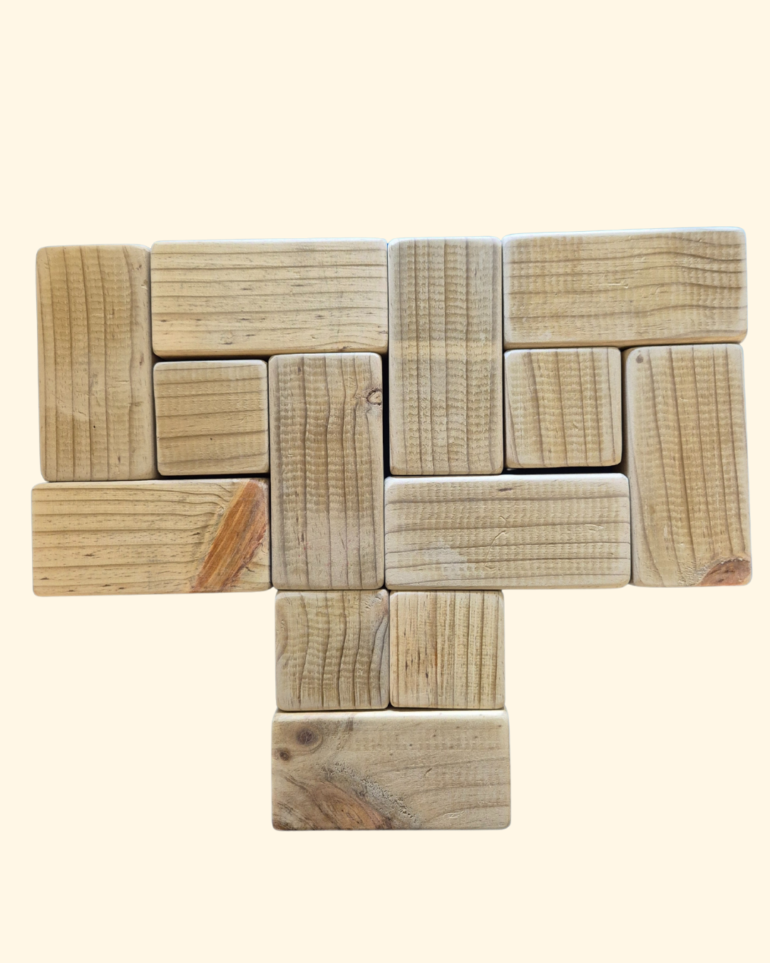 Large Wooden Bricks – Montessori-Inspired Building Blocks - Free Delivery
