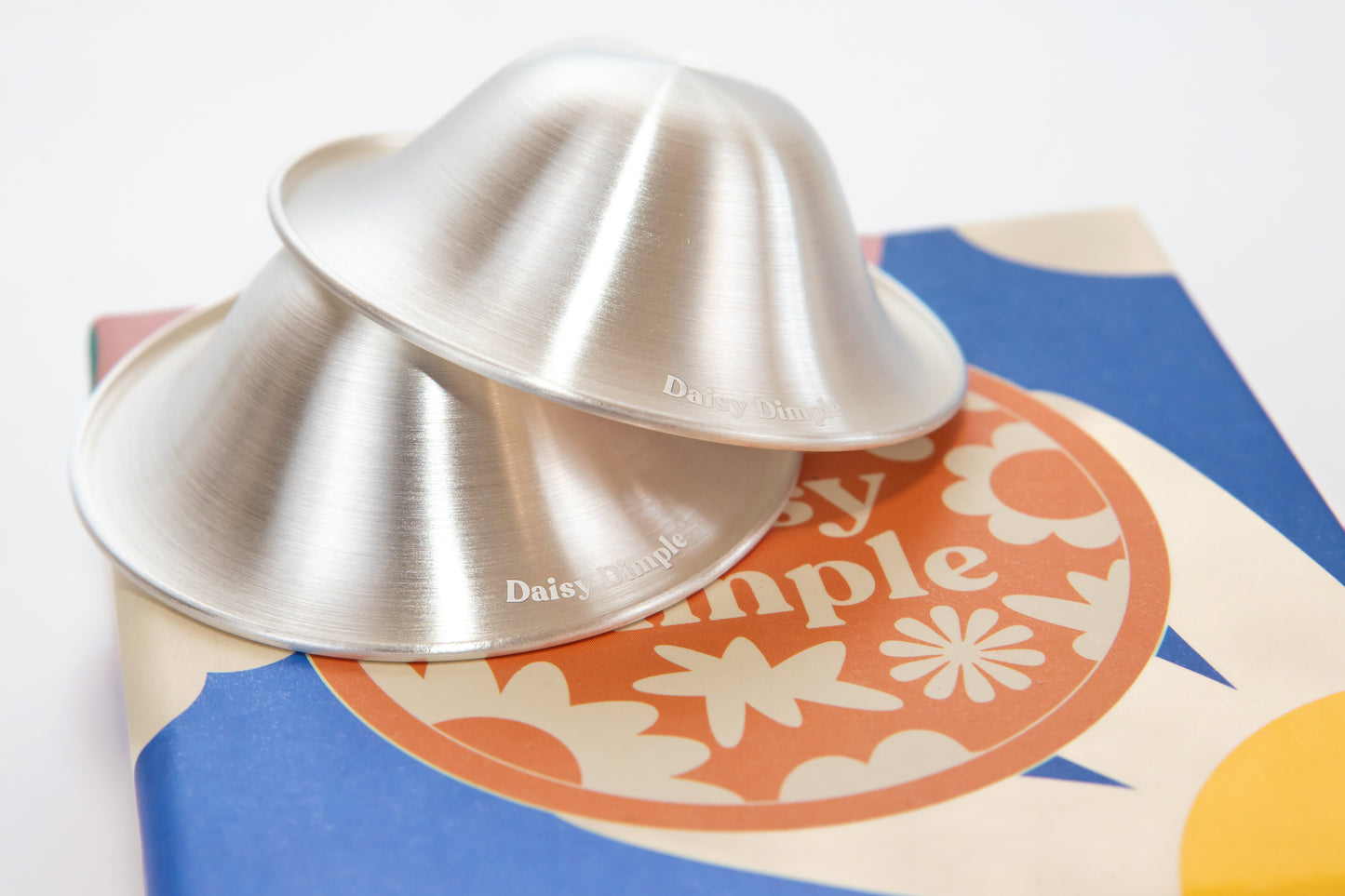 99.9% Pure Silver Nipple Cups - Matte