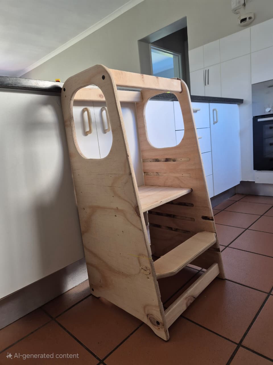Adjustable Wooden Learning Tower - Free Delivery