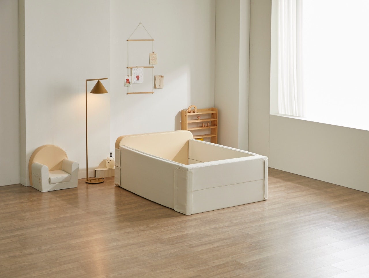 Forest Bumper Bed - Baby Bed, Floor Mat, Play Area and Sofa