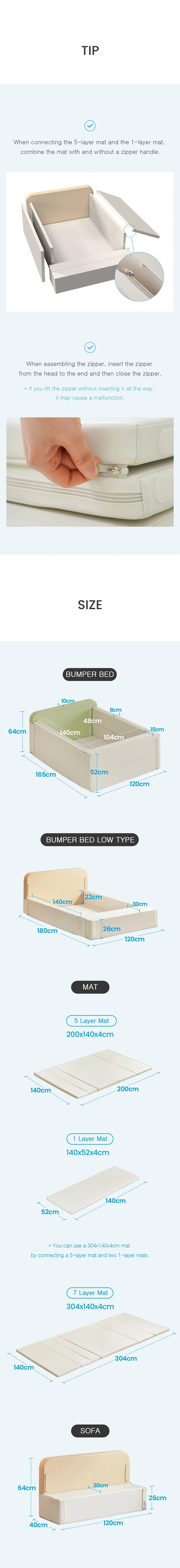 Forest Bumper Bed - Baby Bed, Floor Mat, Play Area and Sofa