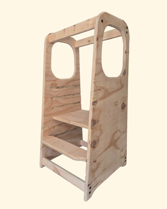 Adjustable Wooden Learning Tower - Free Delivery